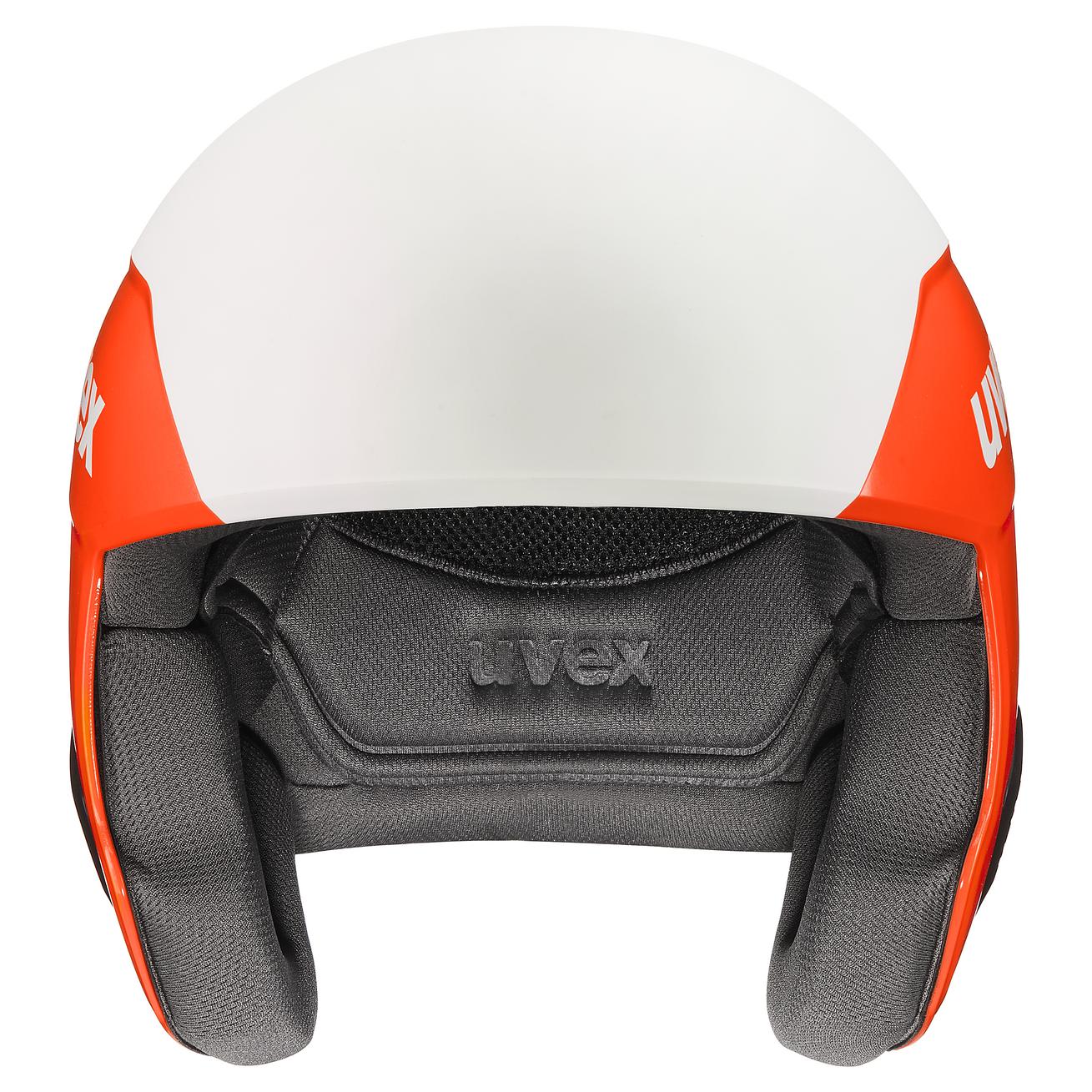 Uvex Invictus Mips Electric Red White Matt Ski Helmets Uvex Sports