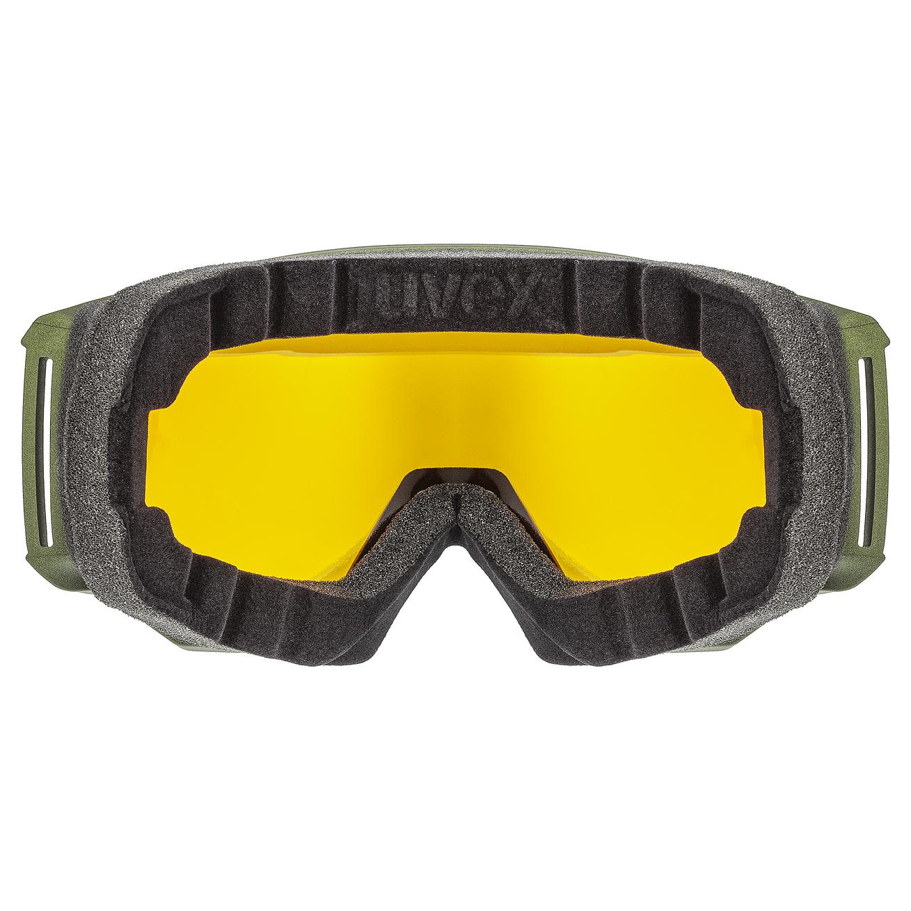 Maschera da sci Uvex Athletic FM (croco mat/oro) - Alpinstore
