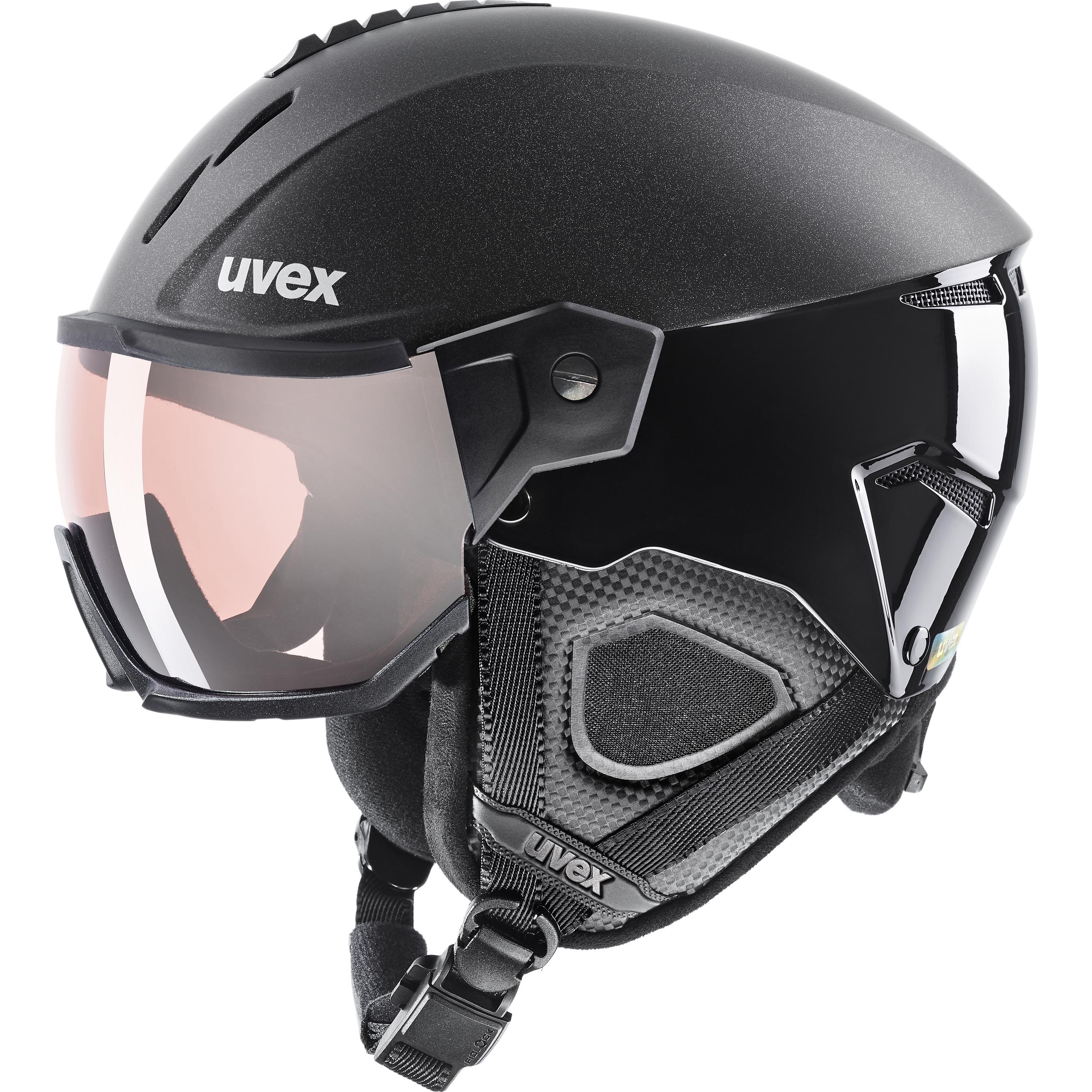 beneden Extractie Duplicaat uvex instinct visor pro v black | Ski helmets | uvex sports