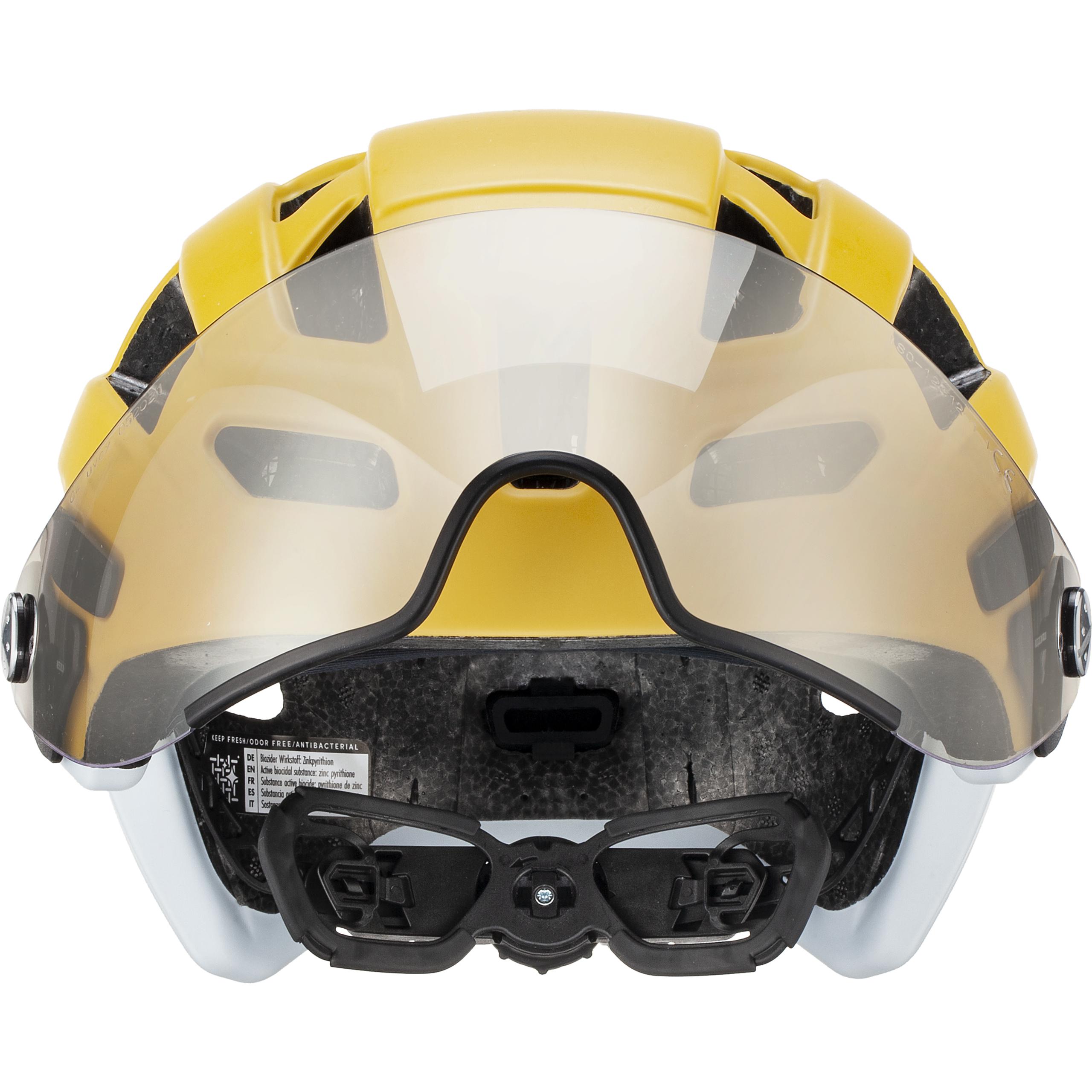 Uvex Finale Visor Sunbee Cloud Matt Fahrradhelme Uvex Sports