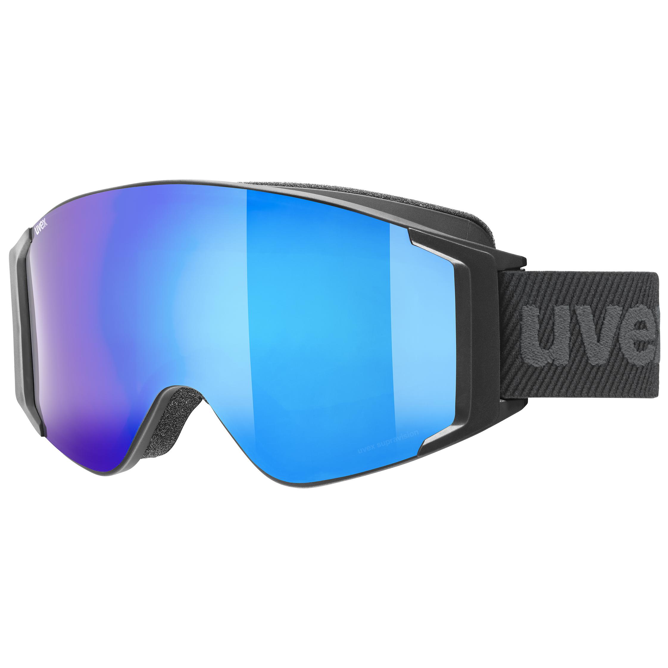 UVEX Uvex G.GL 300 P - Maschera da sci polarizzata Uomo black mat