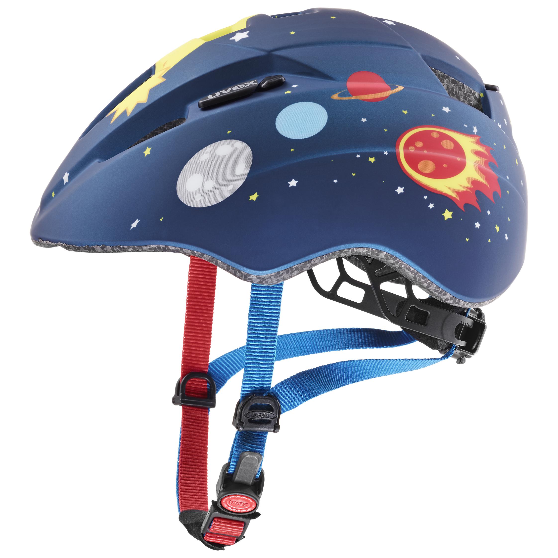 Rechtsaf draaipunt Perfect uvex kid 2 cc dark blue rocket mat | Bike helmets | uvex sports