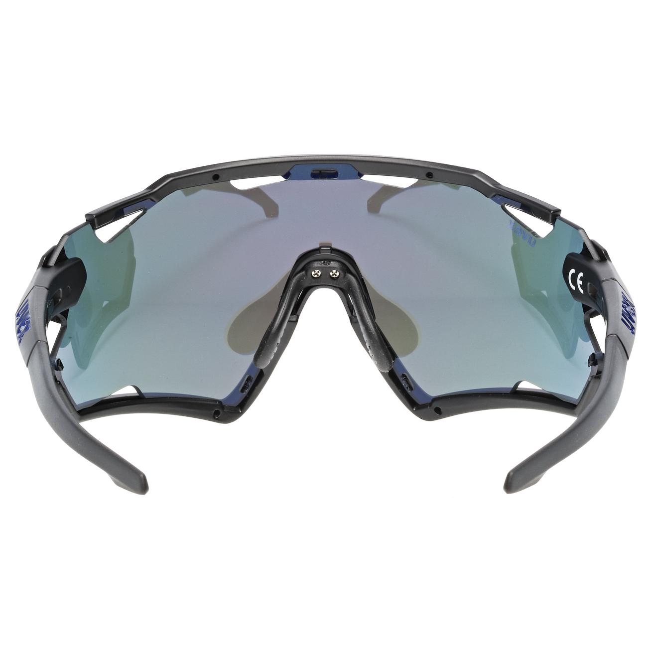 uvex sportstyle 228 black mat/mir.blue | Eyewear | uvex sports